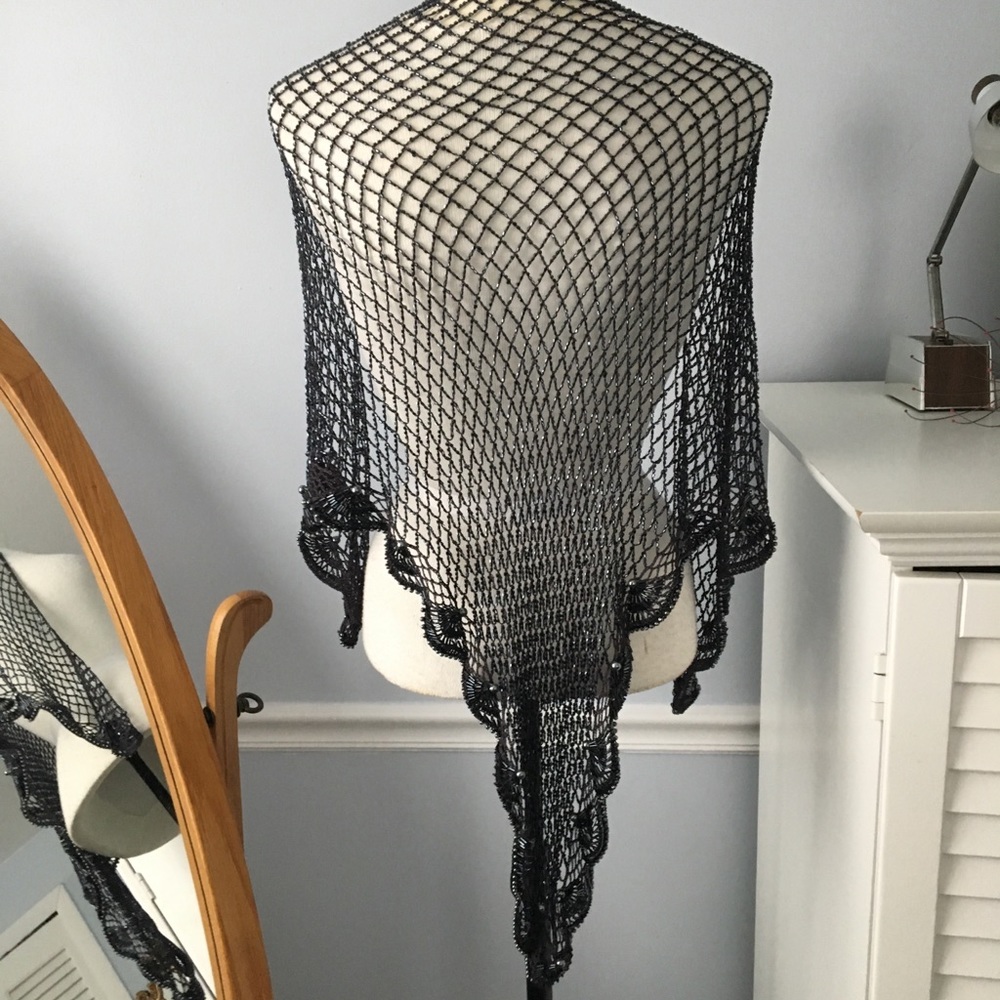 Stunning Beaded Shaw